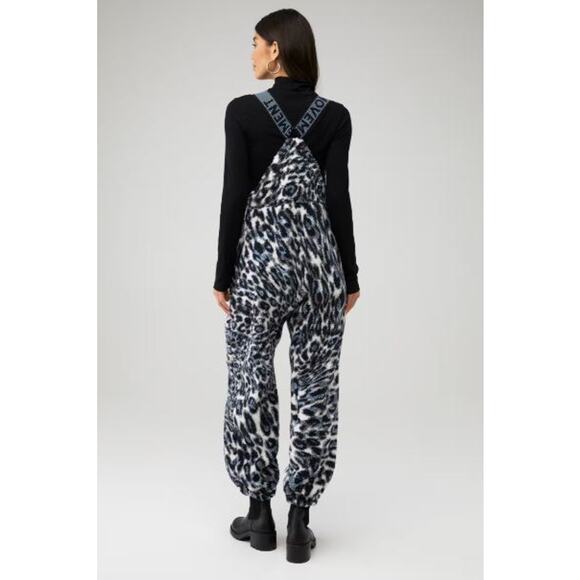 Free People Black and White Leopard Print Jumpsuit - Picture 7 of 11